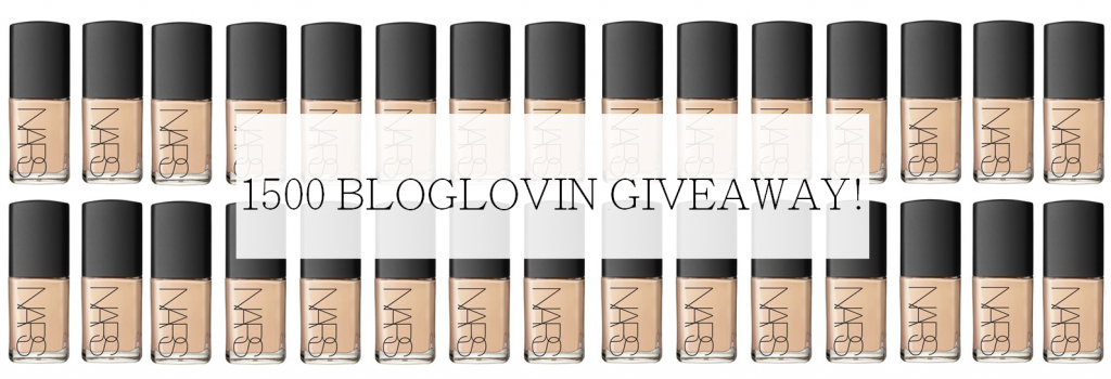 1500BLOGLOVIN GIVEAWAY